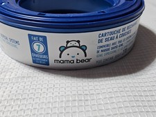 Mama Bear Diaper Pail Refill Cartridge Fits Diaper Genie Systems Holds 270