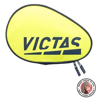 Neu VICTAS Tischtennisschlägerhülle Color Block gelb 672102