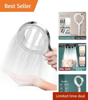 #ad #ad Eco Friendly Handheld Shower Head Silver High Pressure amp; Multi Functional Use $9.99