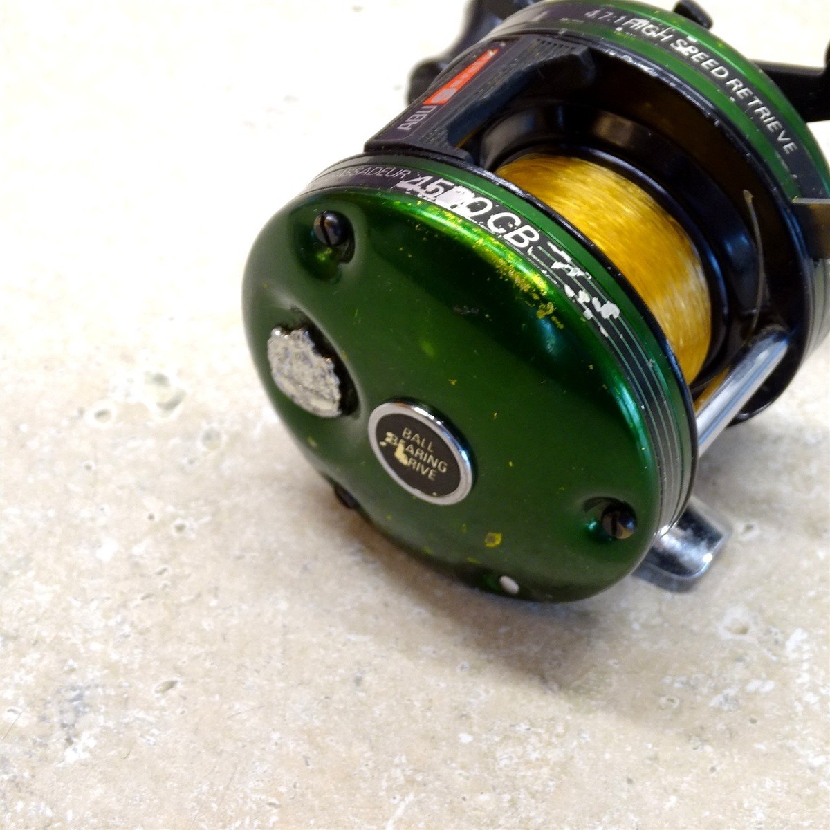 Abu Garcia garcia Ambassadeur4500 CB, Green Fish Reel, 85 0