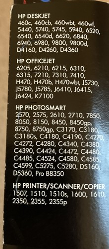 Cartouche D'encre HP 348 Photo Colour - C9369EE - Originale HP - Neuve - Pour Imprimante Photo