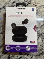 Xtreme Sound Aria /Vrais écouteurs sans fil avec étui de charge M/Blacj
