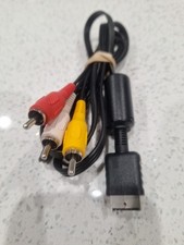 Genuine Sony OEM RCA AV Audio/video Cable For PlayStation PS1 PS2 PS3