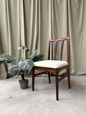 Vtg Mid Century Restored Younger Desk Chair Side Dining Chair Danish Retro R1178 - Image 1 of 4
