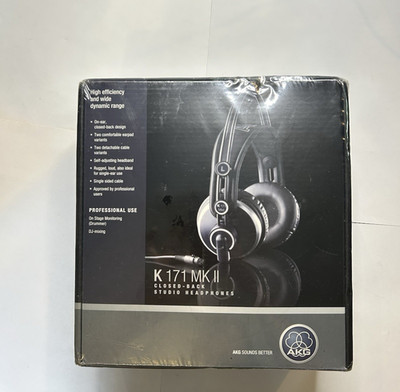 AKG K171 MKII Closed-back Isolating Studio Headphones