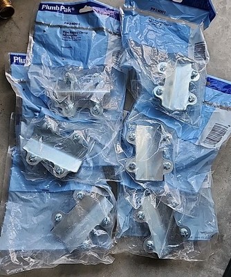 ** 6 Pack ** PlumbPak Adjustable Pipe Repair Clamp- PP24001