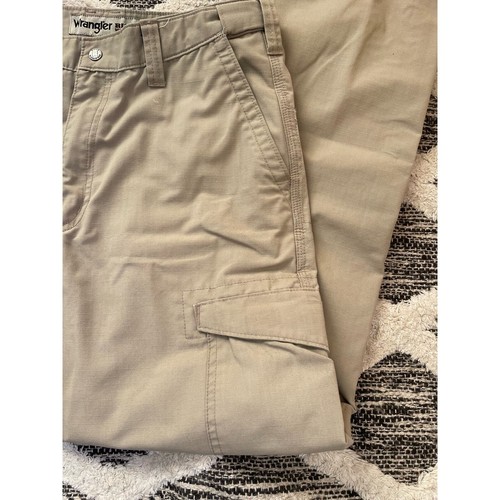 Wrangler | Riggs Workwear Men’s Khaki Lightweight Cargo Pants - Picture 8 of 11