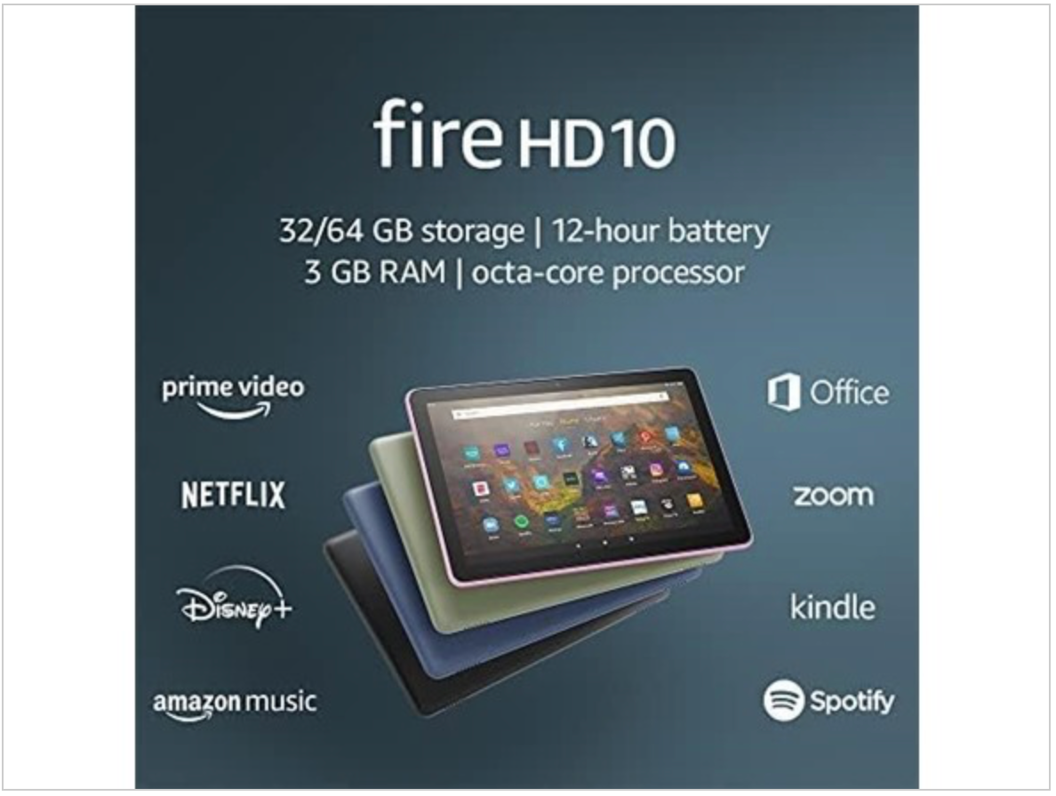 Buy Amazon Fire HD 10 11th Gen 32GB, Wi-Fi, 10.1