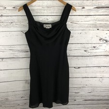 Cachet Vintage Little Black Dress Womens 8 Sleeveless Empire waist Lined