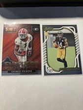 2022 SELECT #EN-GP GEORGE PICKENS (EN FUEGO) RC & #123 ABSOLUTE RC- NRmint F/S