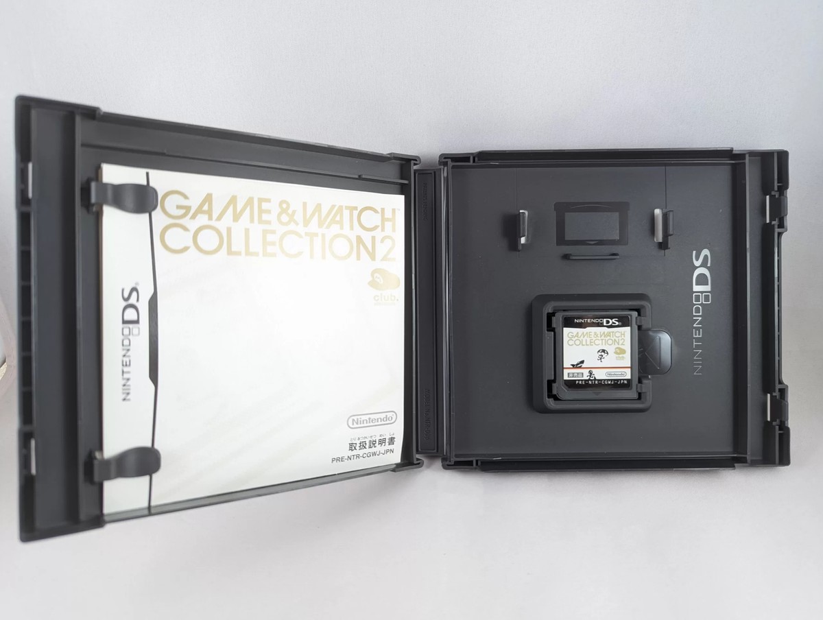 Game&watch collection(1と2) DS - GAME AND WATCH COLLECTION 1 and 2 CLUB Nintendo – JAPAN