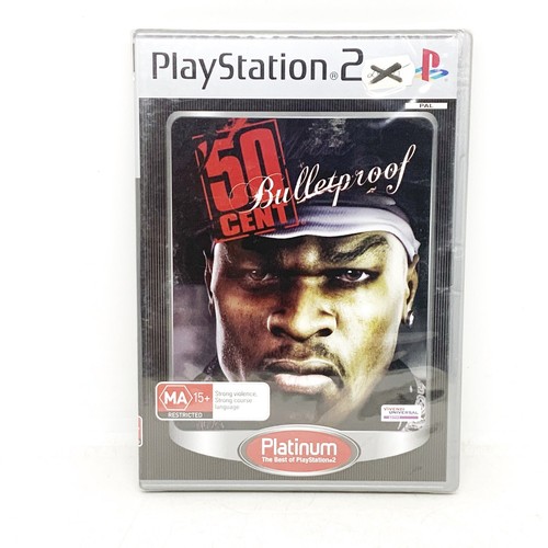 50 Cent Bulletproof (Brand New Sealed) - Playstation 2 - Ps2 - Free Post!