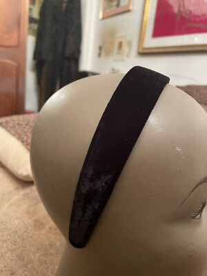 Chic Black Velvet Headband Amazon.com: Lvyeer Black Velvet Padded Headbands for Women  main image 4