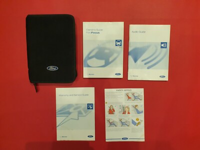 2000 -2006 Ford Focus Betriebsanleitung Handbuch Hörbuch Benutzerhandbuch Mappe 2004