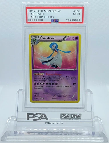 POKEMON DARK EXPLORERS GARDEVOIR #109 SECRET RARE HOLO FOIL PSA 9 MINT #28229621