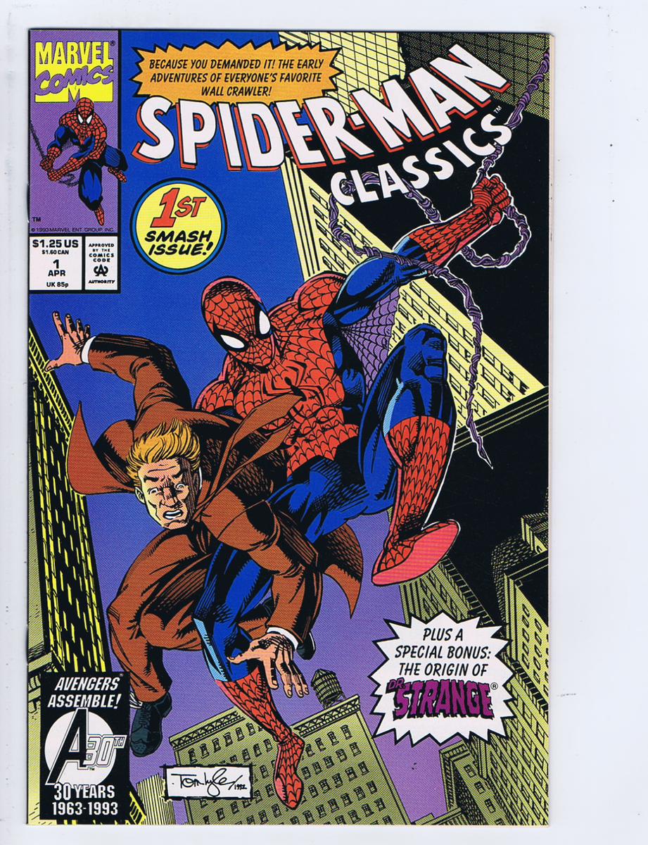 Spider-Man Classics #1 Marvel Comics 1993 Plus the Origin of Dr