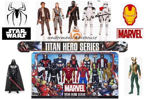 Titan Hero Series 12 Inch Figures 