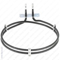 Umluftofen Element FüR Whirlpool Elektrisch Herd 2000W 2-Turn Rund Heizung