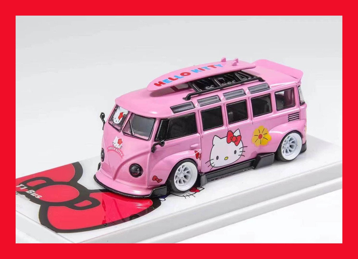 JUN 2024 LF MODEL X FLAME VW Volkswagen T1 VAN KOMBI PINK KITTY