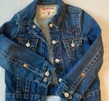 kids true religion jean jacket