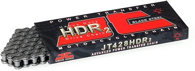 JT Chain 428 x 132 Link HDR Series Drive Chain JTC428HDR132SL 