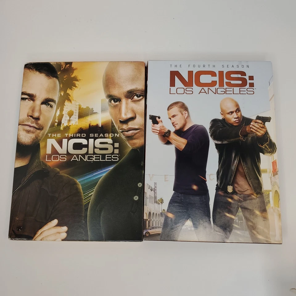 NCIS Los Angeles Seasons 1-4 DVD Season 2 3 Lot  Foto 4 de 4