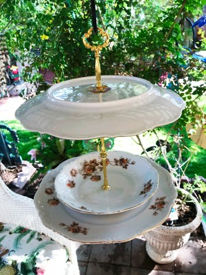 Bird Feeder Seed Feeder Thistle Feeder Norway Rose Vintage China Bird Bath Ebay
