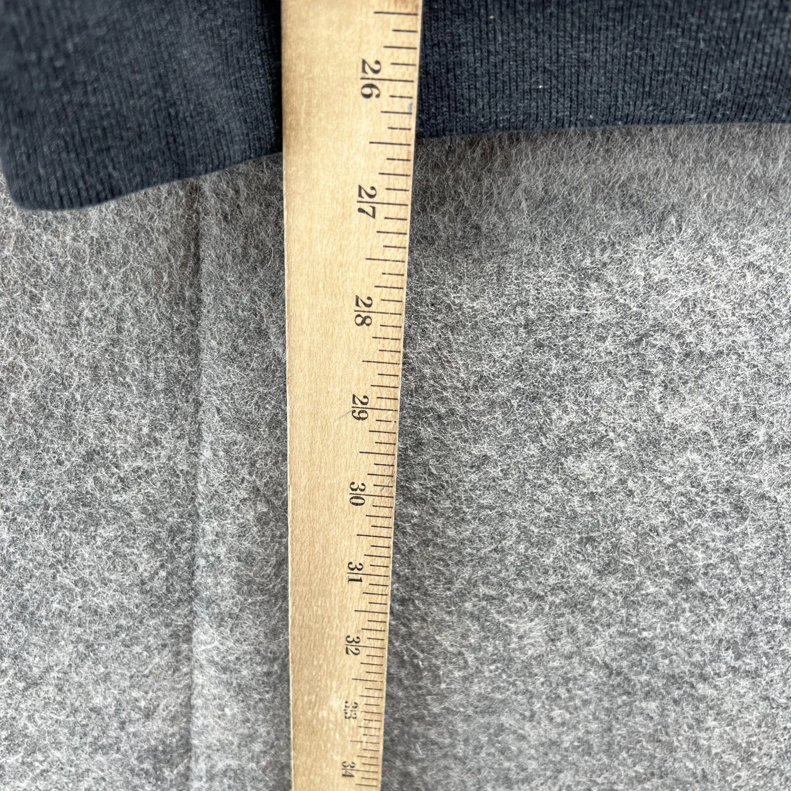 VETEMENTS Champion Maglione Uomo Cappuccio Nero Medio Giacca Pullover Cotone Reverse Weeve