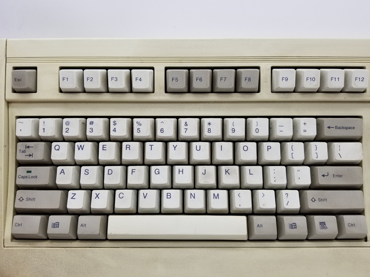 Vintage Fujitsu FKB4725 Keyboard PS/2 | eBay