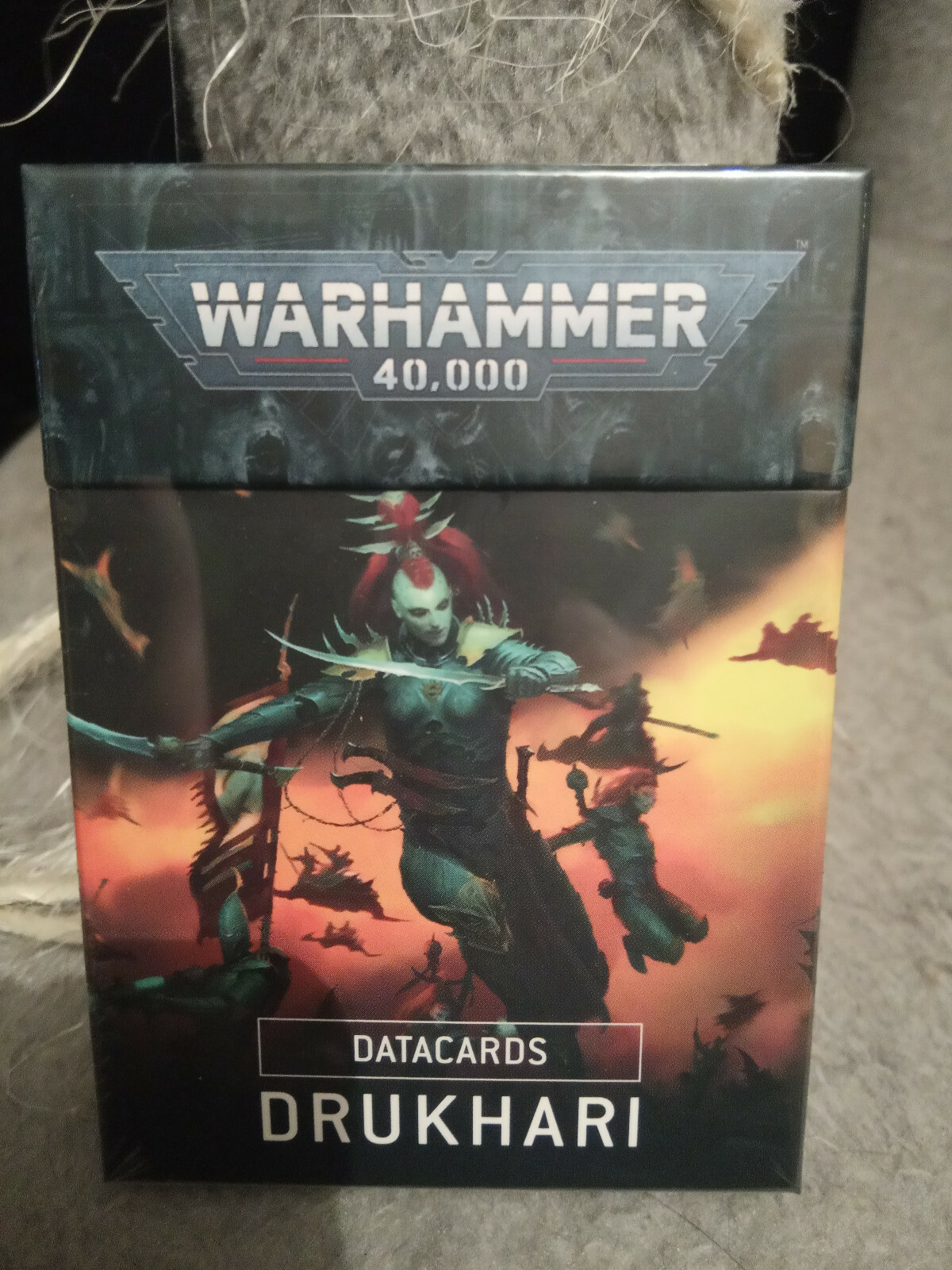 WARHAMMER 40K DRUKHARI DATACARDS 9TH EDITION - NEW & SEALED