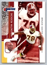 2001 Fleer Game Time #25 Bruce Smith Washington Redskins