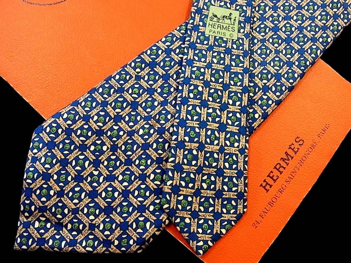 HERMÈS Cravatta uomo HERMES Francia vera seta cravatta abito classico lusso multicolore T383