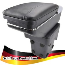 Auto Mittelarmlehne Schwarz Leder Mittelkonsole Für Ford Focus II MK2 2005-2011
