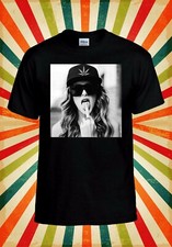 Sexy Girl Kiss Middle Finger Cool Men Women Vest Tank Top Unisex T Shirt 2178