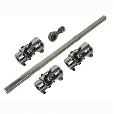 Street Rod Mustang Ii Power Rack 22 Steering Shaft Kit U Joints Heim Combo