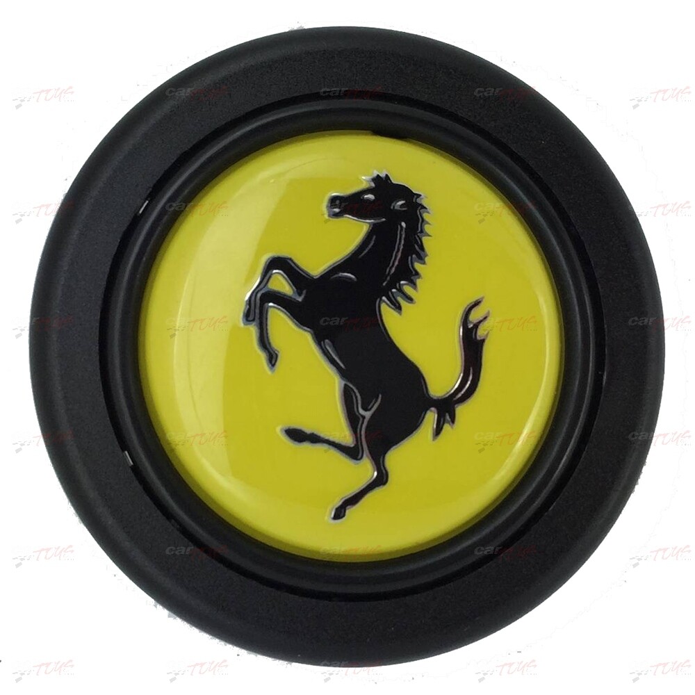 Ferrari logo horn button FITS MOMO NARDI OMP Steering wheel
