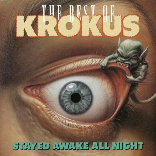 DT1 Krokus - Stayed Awake All Night: The Best Of (CD, 1989, Arista 