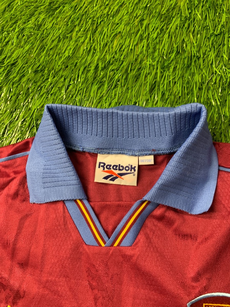ASTON VILLA ENGLAND 1995/1997 FOOTBALL SHIRT JERSEY HOME