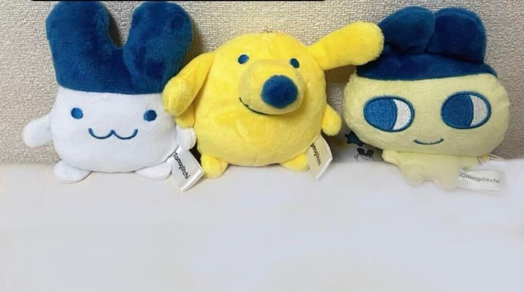 Tamagotchi Thank You Mart Mametchi Kuchipatchi Pochitchi Plush