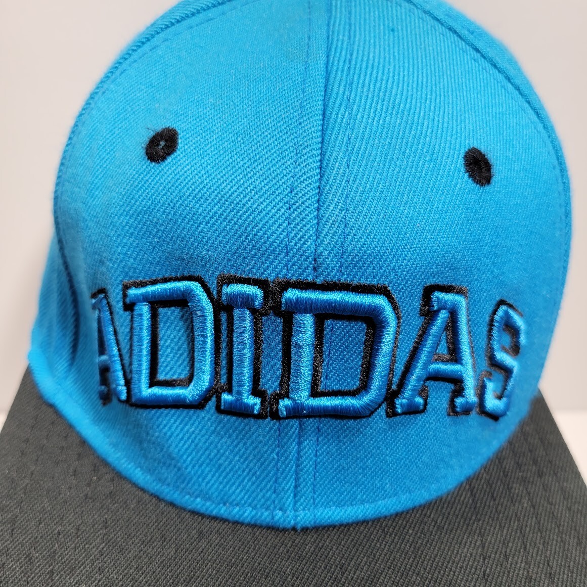 Adidas Blue Hat Cap Adjustable Snap Back Spell Ou… - image 2
