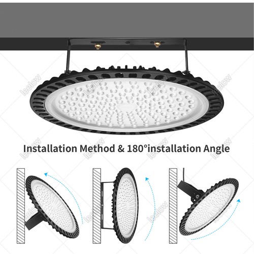 100W 200W 300W LED Hallenbeleuchtung Deckenstrahler Hallenstrahler Industrielamp - Bild 276 von 281