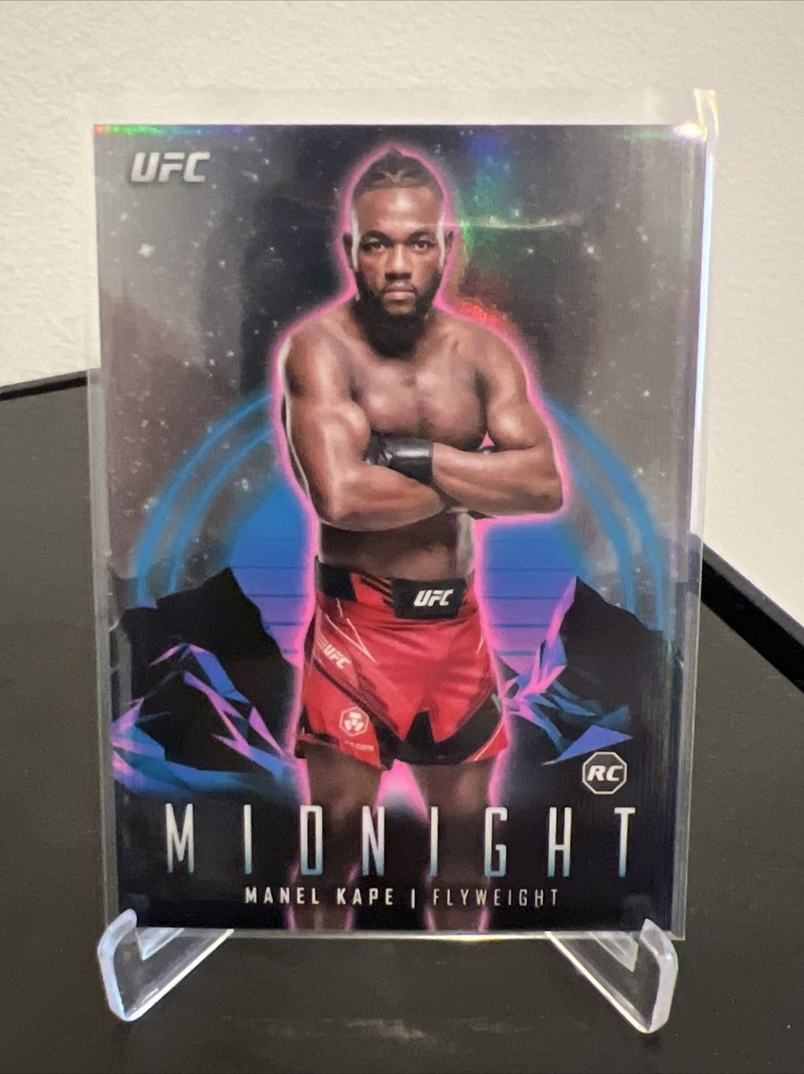 2024 Topps UFC Midnight #14 MANEL KAPE Rookie Short Print! MINT