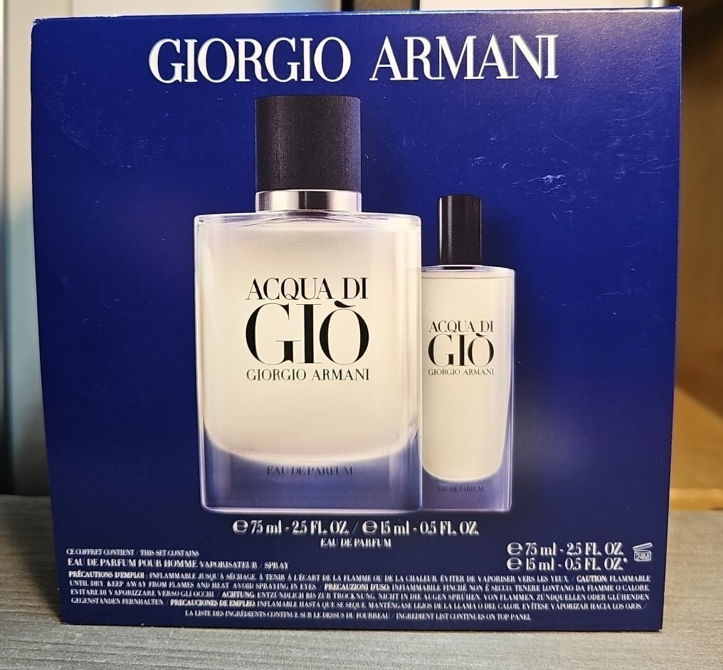 Giorgio Armani Acqua Di Gio EDP 2 Pcs Gift Set 75ml/2.5fl.oz +