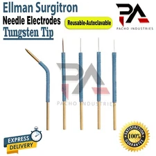 Ellman Surgitron Skin Cautery Needle Electrodes Reusable-Tungsten Tip CE/FDA
