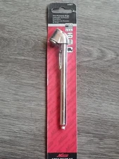 Milton Angled Dual Head Truck Tire Service Gauge 20-120 PSI Pocket Clip USA S927