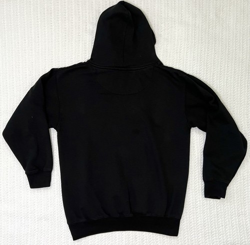 Felpa con cappuccio pullover Blame It On Rap Music uomo ricamato divertente nero SM 19” X 25” - Foto 8 di 10