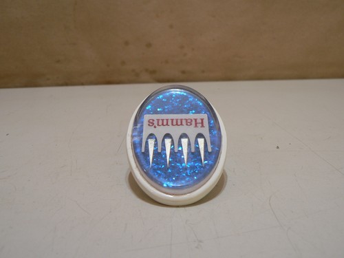 Vintage 1960s Hamm's Beer Sparkling Crown Shorty Back Bar Tap Handle - Picture 3 of 14