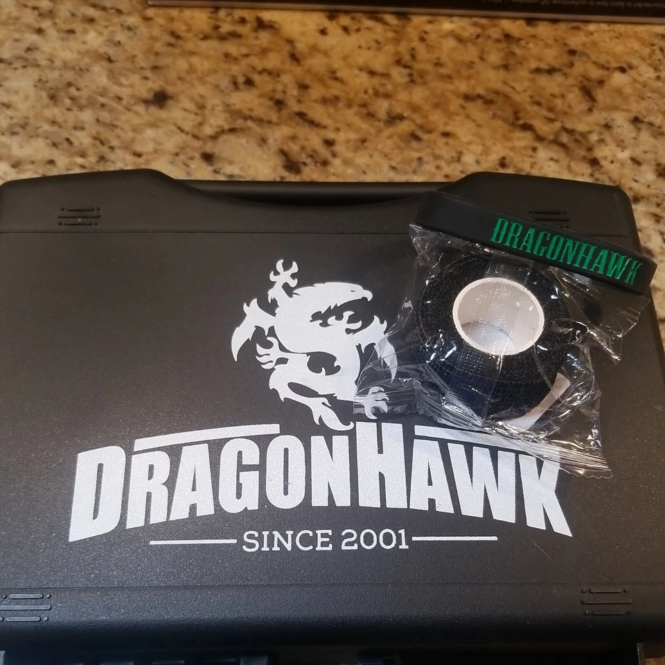 Máquina de tatuaje Dragonhawk Supply 18V 1.5A 23W 100-230W modo 50/60Hz LCD digital Foto 4 de 4