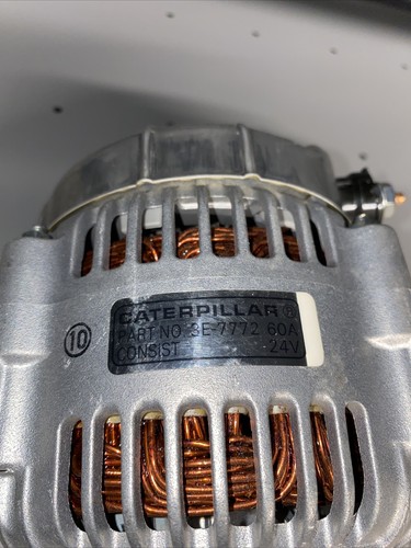 OEM CATERPILLAR NEW ALTERNATOR 914G 60AMPS 24V 101211-7920 OR9437 3E7772 - Picture 2 of 7