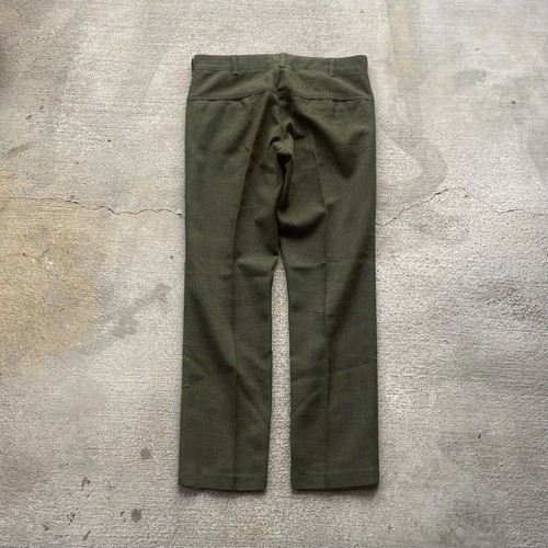 Vintage 50’s Lee Prest Leesures Trousers Pants Green 32x30 - Picture 2 of 8
